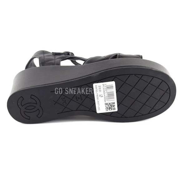 Женские босоножки Chanel Sandals Black