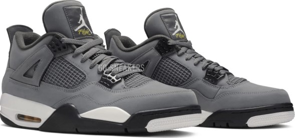Унисекс кроссовки Nike Air Jordan 4 Retro &amp;#039;Cool Grey&amp;#039; 2019