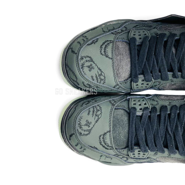 Унисекс кроссовки Nike Air Jordan 4 Retro x KAWS Black