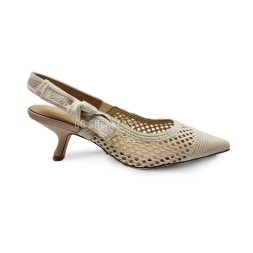 Dior Textile Knitted Transparent Beige