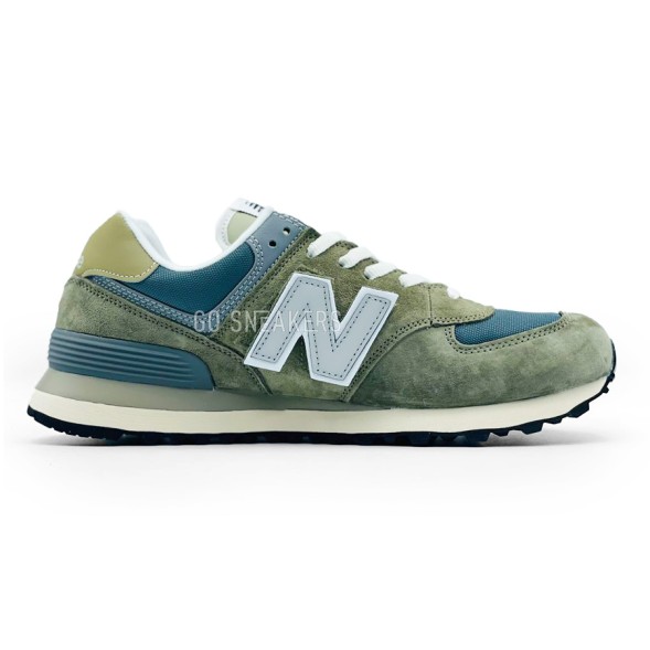 Унисекс кроссовки New Balance 574 Suede Khaki