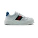 Женские кроссовки Gucci Web White