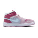 Женские кроссовки Nike Air Jordan WMNS 1 Mid &amp;#039;Digital Pink&amp;#039;