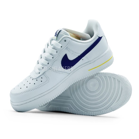 Унисекс кроссовки Nike Air Force 1 Low ’07 White Navy Logo