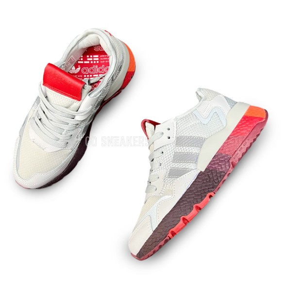 Женские кроссовки Adidas Nite Jogger White/Red