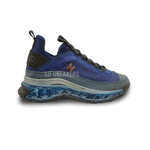 Женские кроссовки Chanel Tenis Blue