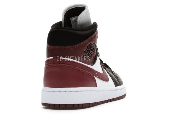 Унисекс кроссовки Nike Air Jordan 1 Mid SE Black Dark Beetroot