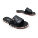 Женские шлепки Louis Vuitton Flip-flops Low Leather Black