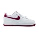 Унисекс кроссовки Nike Air Force 1 07 Valentines Day White/Wine