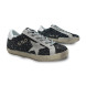 Женские кроссовки Golden Goose Superstar Glitter Black