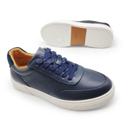 Hugo Boss Lace Slip-On Sneaker Navy