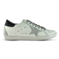 Golden Goose Super-Star Men&#039;s White Black