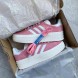 Унисекс кроссовки Adidas Gazelle Suede Platform Coral