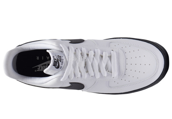 Унисекс кроссовки Nike Air Force 1 Low White Black Midsole